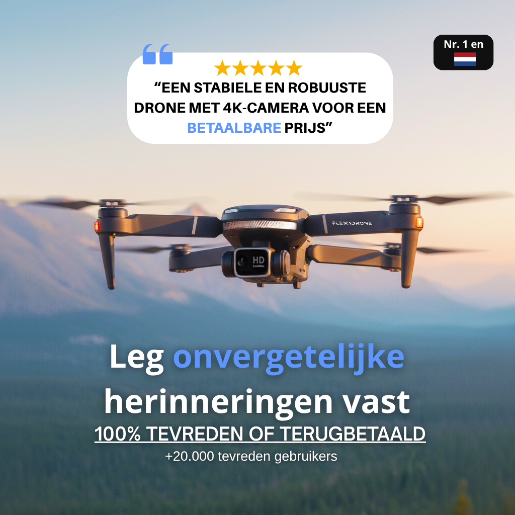 FLEXY Max -  Drone 4K