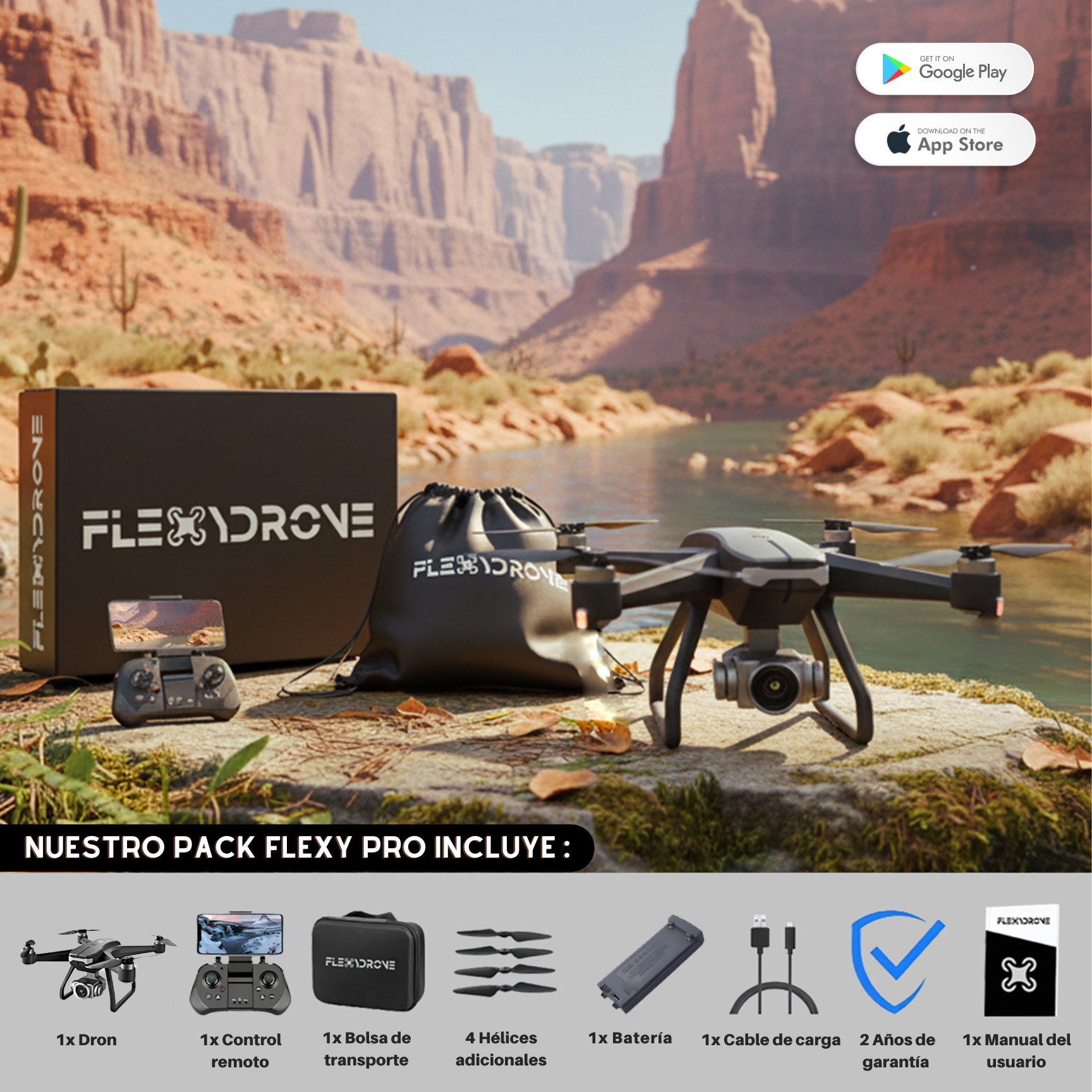 Flexy Pro - Dron 6K